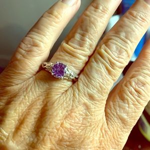Amethyst ring